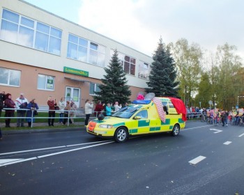 Viļānos izbraukumā devās neparasti transportlīdzekļi