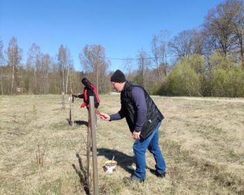 Lielajā talkā ar projekta „GreenPalette” darba rīkiem 