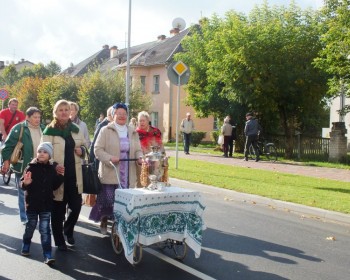 Viļānos izbraukumā devās neparasti transportlīdzekļi