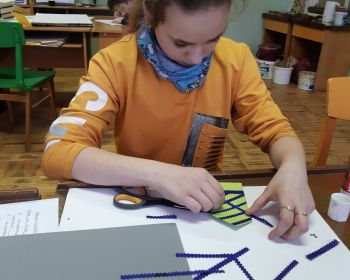 Viļānu novada skolēnu darbi VISC Vizuālās un vizuāli plastiskās mākslas konkursam “Radi rotājot”.