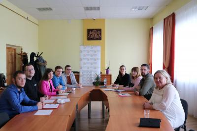 Sadarbība ar Daugavpils jauniešu lietu speciālistiem, jauniešiem un British Council pārstāvi