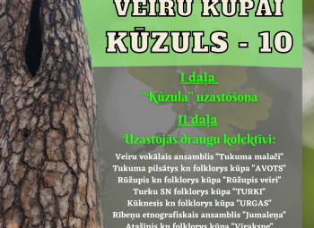 ''KŪZULS" atzeimēs 10 godu jubileju!