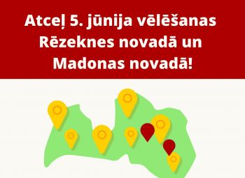 Rēzeknes novada domes vēlēšanas 5.jūnijā NENOTIKS